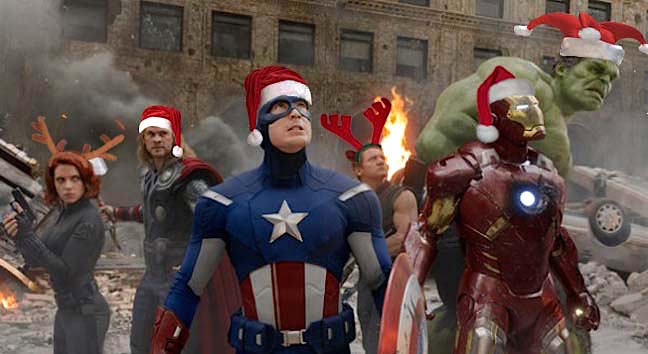 Les Avengers sont prêts à vous recevoir en chanson... de Noël !